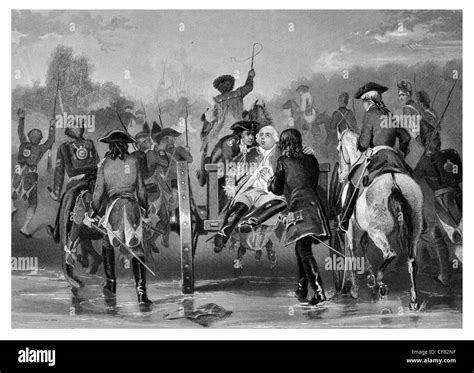 Defeat of British General Edward Braddock Fort Duquesne French Indian War 1755 Stock Photo - Alamy