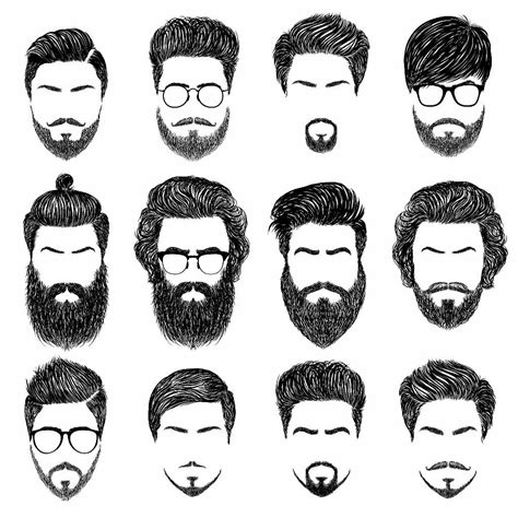 Épinglé par The Husher sur Art | Style de barbe, Cheveux long homme, Coupe de cheveux barbe
