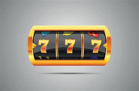 Lucky seven on slot machine. Vector. 12217764 Vector Art at Vecteezy