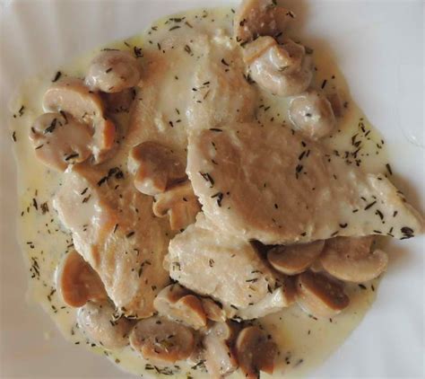 Recette Escalopes De Poulet À La Crème (Avec Calories Et …)