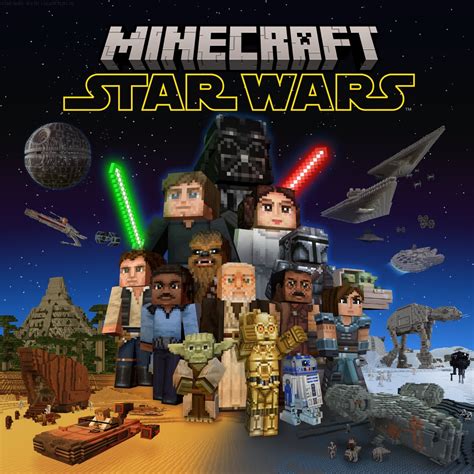 Minecraft STAR WARS Mash-up