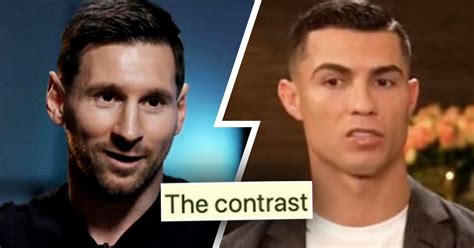 'Perfect timing to teach Ronaldo a lesson of humility': Fans hail Messi for his heartfelt ...