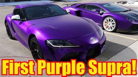 My PURPLE Toyota Supra is Done