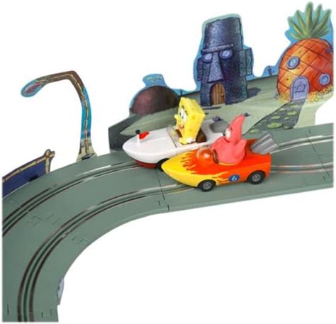 Amazon.com: Nickelodeon Spongebob Bikini Bottom Boat Race Playset ...