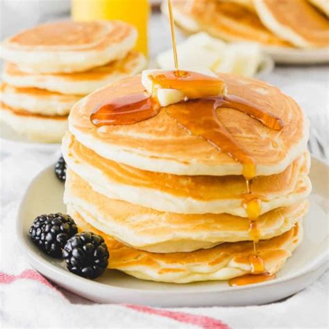 Sourdough Discard Pancakes • Pancake Recipes