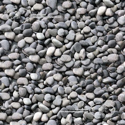 River pebbles stone texture seamless 19750