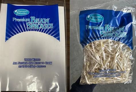 Chang Farm Recalls Nature’s Wonder Mung Bean Sprouts Due to Possible Listeria Contamination : r ...