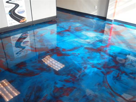 Anyone have experience with epoxy/resin flooring? Interesting option ...