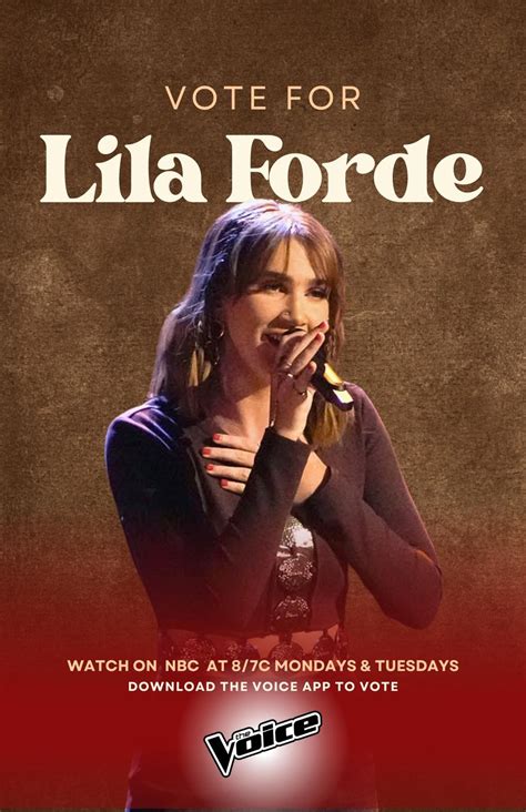 Vote for Lila — Lila Forde