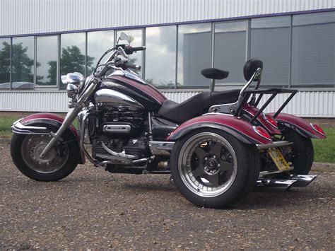 Casarva Rocket 111 Tourer Independent Rear Suspension trike with Quaife reverse gearbox, raked ...