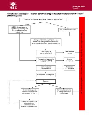 Riddor Reporting Flow Chart - Fill and Sign Printable Template Online