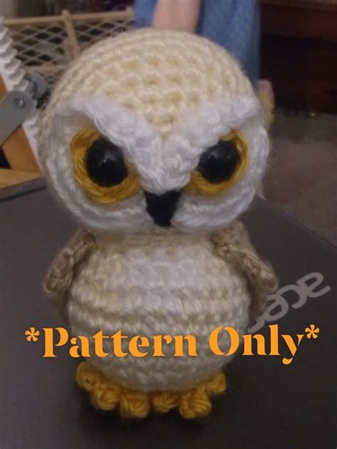 Mini Baby Owl Crochet Pattern | Etsy