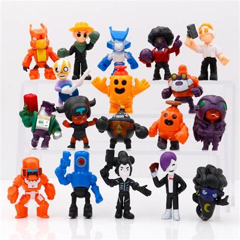 Brawl Stars 18 Pcs Doll Model Games Toys Party Ornament Kids Gift | Kids ornaments, Cute toys ...