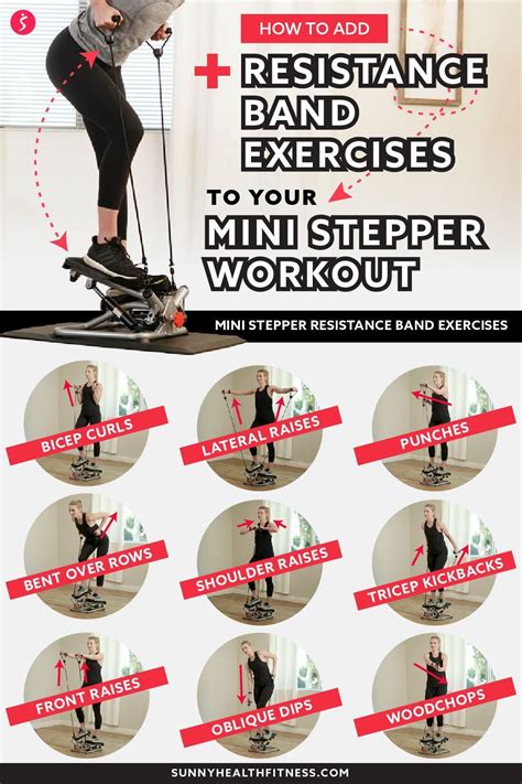 9 resistance band exercises for your mini stepper workout – Artofit