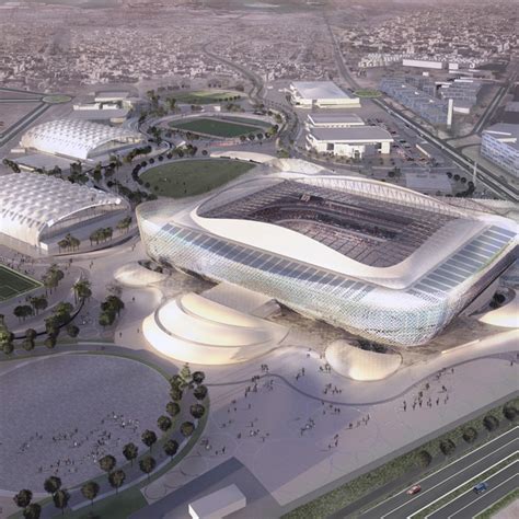 Fifth stadium revealed for Qatar World Cup by Pattern Architects ...