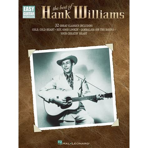 The Best of Hank Williams [Easy Guitar] - H. Williams. Just Flutes