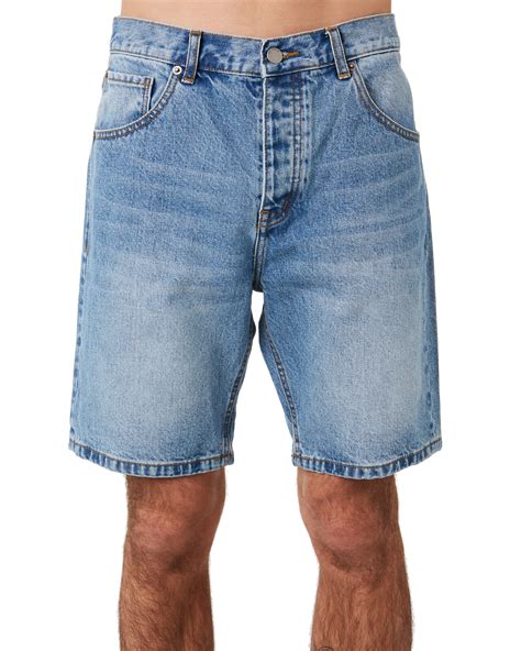 Dr Denim Bay Mens Denim Shorts - Light Blue Wash | SurfStitch