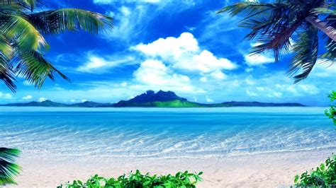 Tropical Beach Scenes Wallpaper (49+ images)