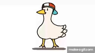 dancing duck meme (ORIGINAL) on Make a GIF