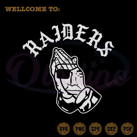 Raiders Logo SVG Custom Las Vegas Raiders NFL Cutting Files