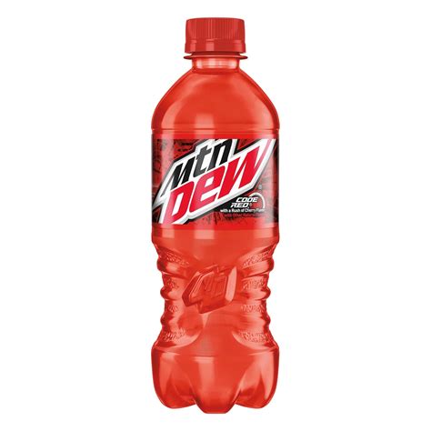 Mountain Dew Code Red Cherry Flavor Soda - Shop Soda at H-E-B