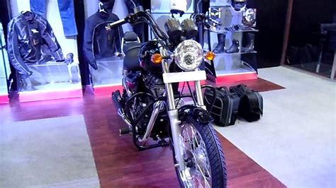 Royal Enfield accessories, with the Thunderbird 500 at Auto Expo 2012, New Delhi, India - YouTube