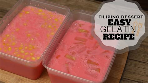 Easy Gelatin Recipe (Filipino Desserts) - Christmas Recipe - Coffee Daily Tips