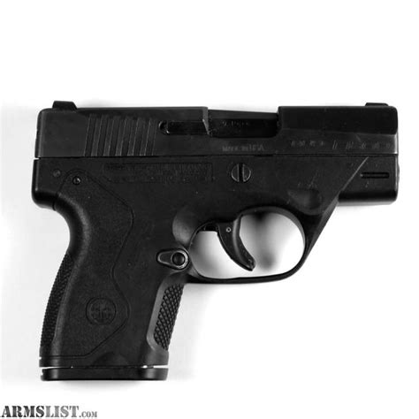 ARMSLIST - For Sale: Beretta Nano BU9 9mm Handgun