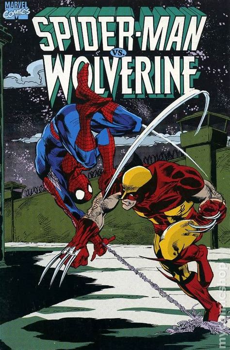 Spider-Man vs. Wolverine GN (1990 Marvel) 2nd Edition comic books