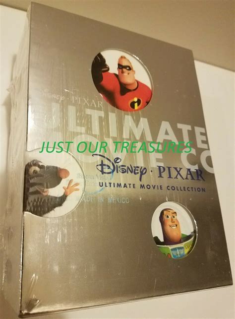 DISNEY-PIXAR ULTIMATE MOVIE COLLECTION, 8 MOVIES (DVD, 2008) **NEW, SEALED!!** - DVD, HD DVD ...