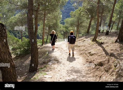 Hiking the Caminito del Rey Trail Stock Photo - Alamy