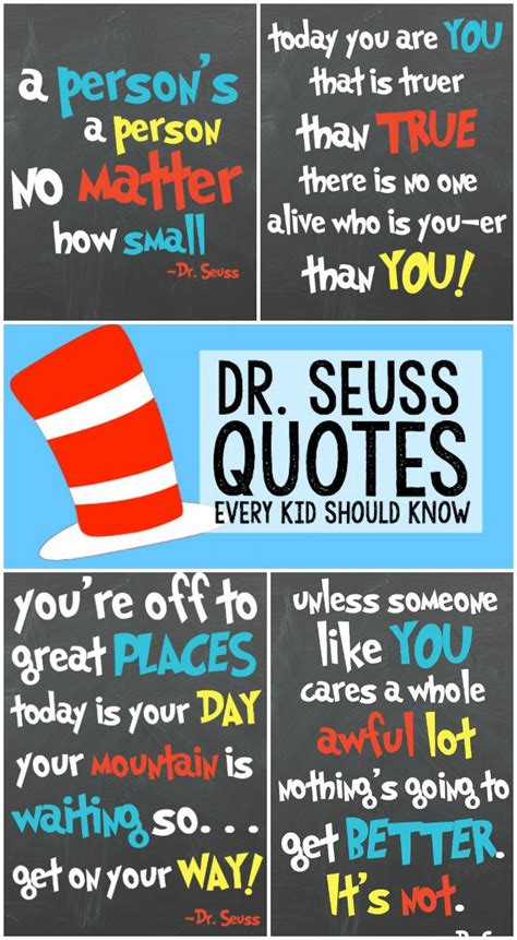 Dr. Seuss Quotes For Kids - Written Reality