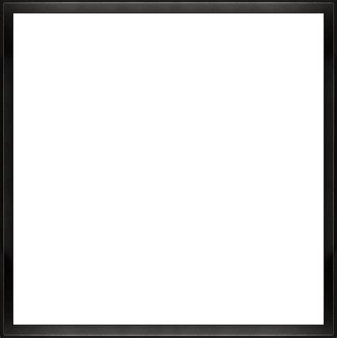 Black Frame PNG Transparent Images, Pictures, Photos