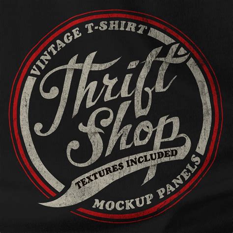 Thrift Shop for Photoshop - Make your T-Shirt Graphics Look like Real ...