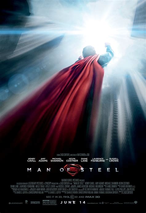 Man of Steel Metropolis Poster