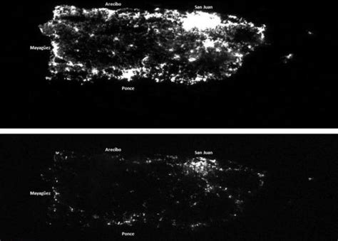 US government satellite image shows Puerto Rico blackout - BBC News