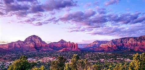 Sedona from the airport overlook : arizona