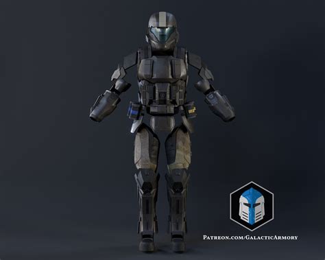 Halo 3 ODST Rookie Armor - 3D Print Files – Galactic Armory