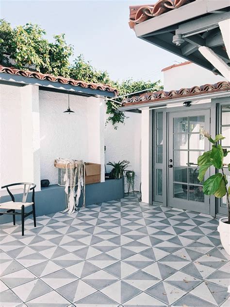 Sarah Sherman Samuel:project staycation patio | Sarah Sherman Samuel Balcony Tiles, Patio Tiles ...