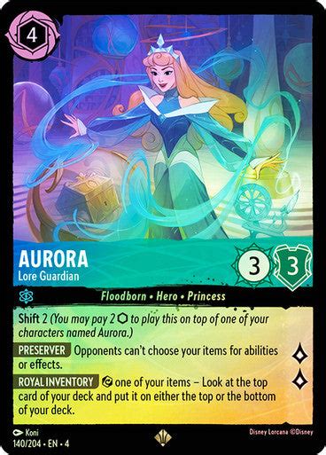 401 Games Canada - Aurora (Lore Guardian) - 140/204 - Super Rare (Foil)