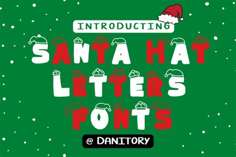 1 Santa Hat Fonts Designs & Graphics
