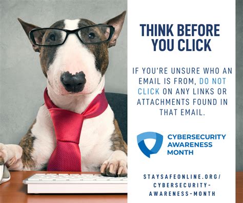 Think Before You Click - Cybersecurity Awareness Month - Hardy Telecommunications