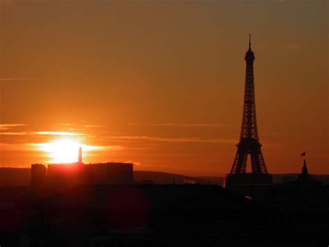 Paris sunset - Parisian touch