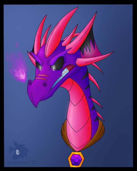 Spyro: A Shadow Legacy Sorcerer Headshot by DragonDrawer102 on DeviantArt