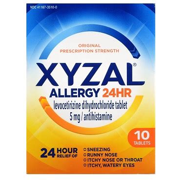 Xyzal 24HR Allergy Relief