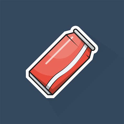 Illustration of Soda Can in Flat Design 22175603 Vector Art at Vecteezy