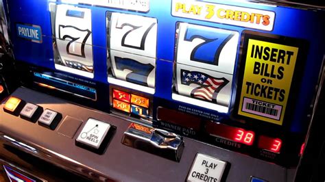 Double Red White And Blue Slot Machine