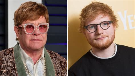 Elton John and Ed Sheeran set to team up for “great” Christmas song ...