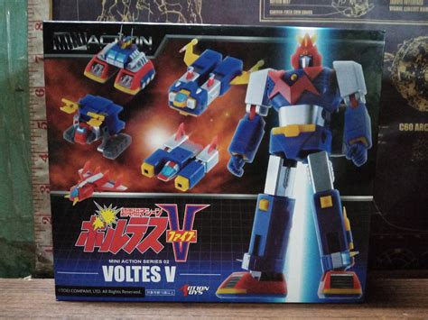 Voltes V Mini Action Toys, Hobbies & Toys, Toys & Games on Carousell