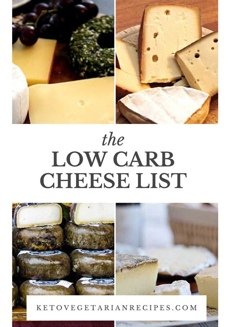 Carbs in Cheese - Keto & Low Carb Vegetarian Recipes